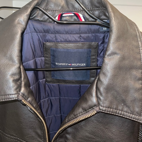 Tommy Hilfiger Other - 🔥TOMMY HILFIGER LEATHER JACKET🔥